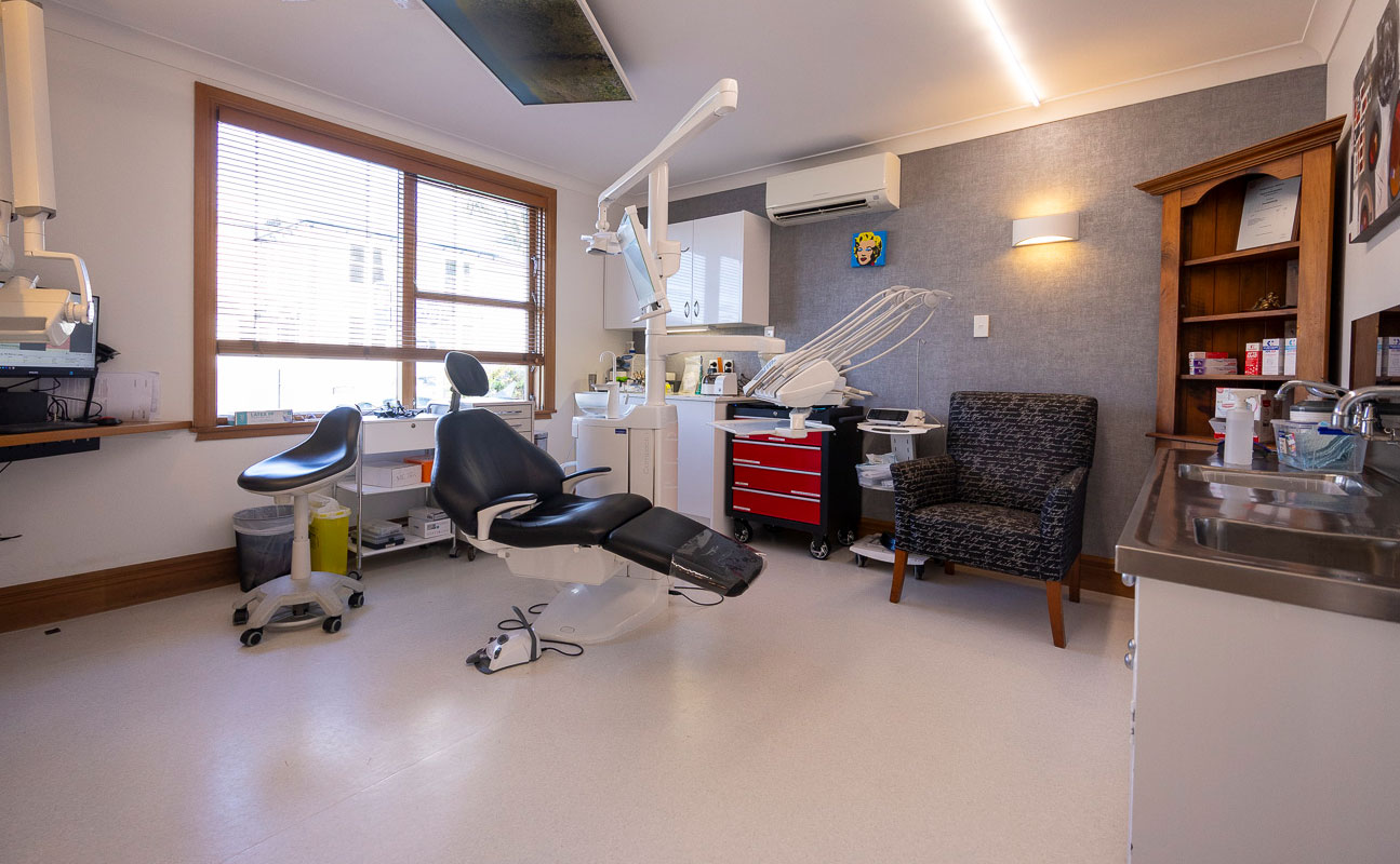 The surgery at Thorndon Dental, where urgent appointments are seen